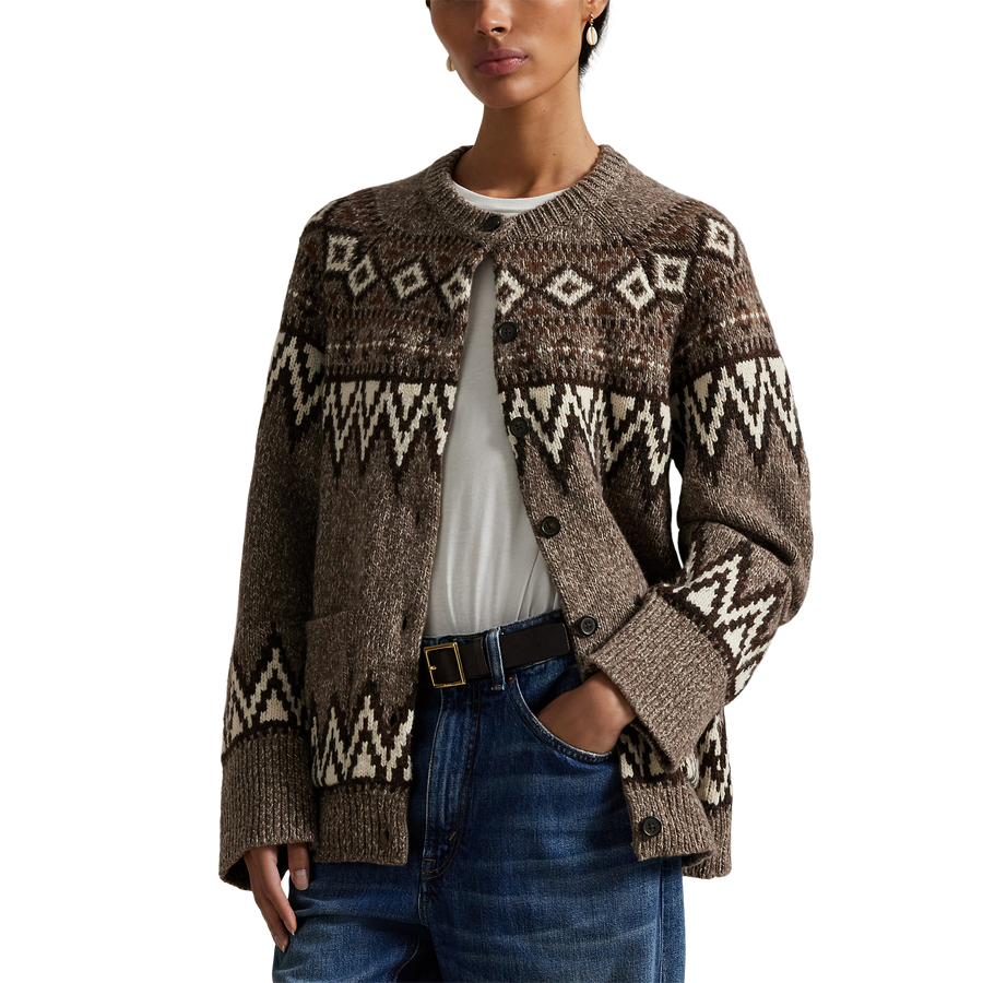 Fair Isle Cardigan- WW