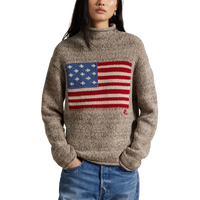 Flag Turtleneck Sweater