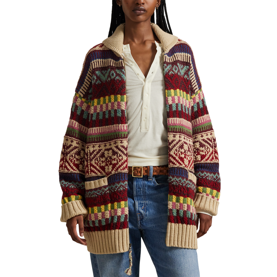 Patterned Cardigan