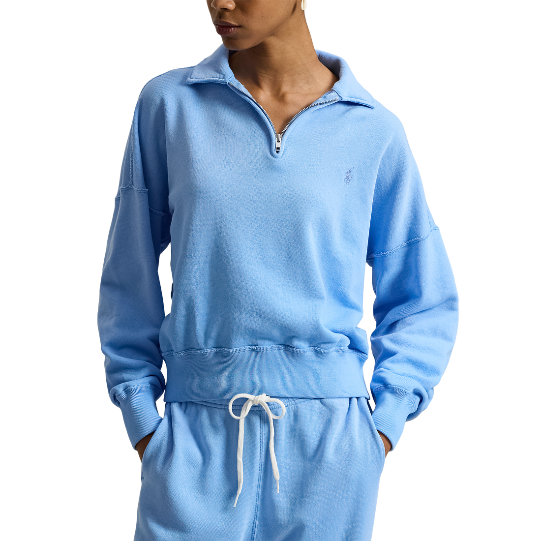 Fleece Quarter Zip Sweatshirt