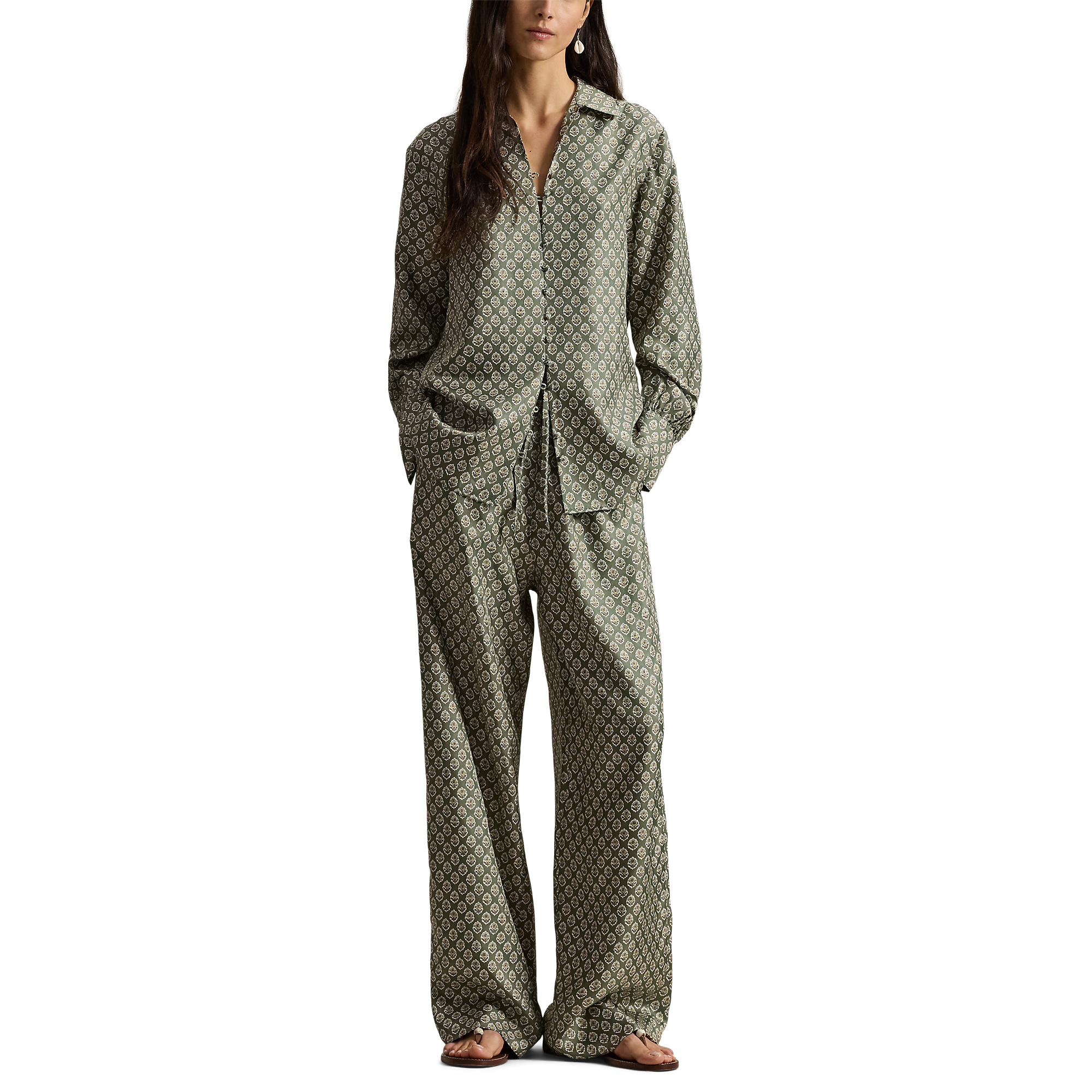 Floral Drawstring Pant