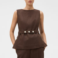 Button Detail Shell Top