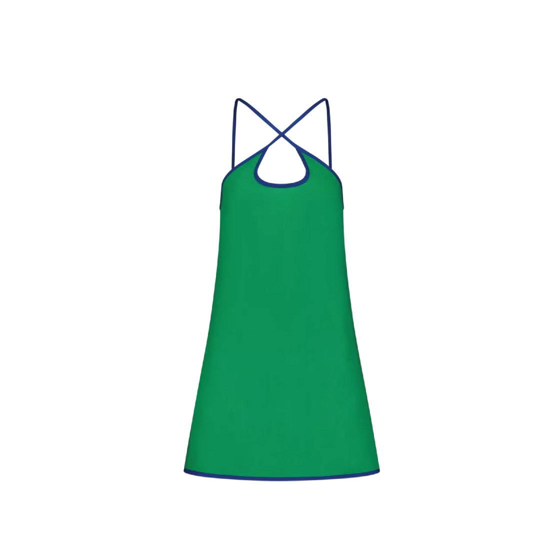 Cross Strap Cutout Mini Dress