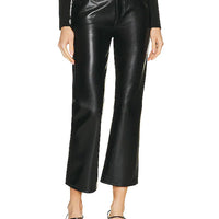 Isola Cropped Leather Boot Cut