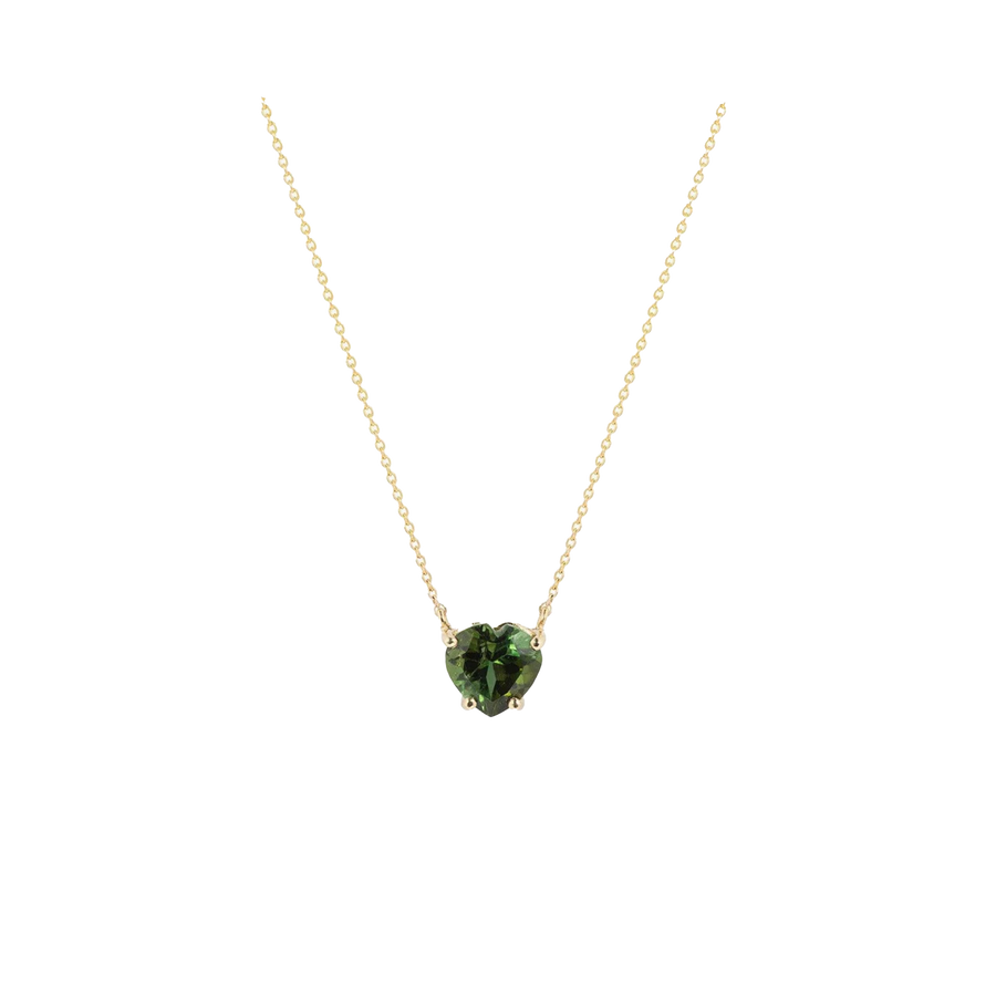Honor's Green Heart Necklace